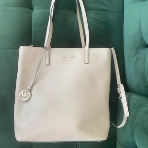 Michael Kors Hayley Top-Zip Leather Tote